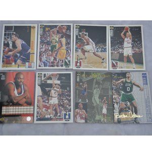 NBA UPPER D.E.C.K. Basketball card Lot of Eight Cards collectible cards